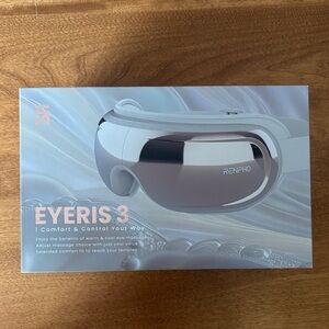 RENPHO Eyeris 3 Rosé Eye Massager Mask. New in Box